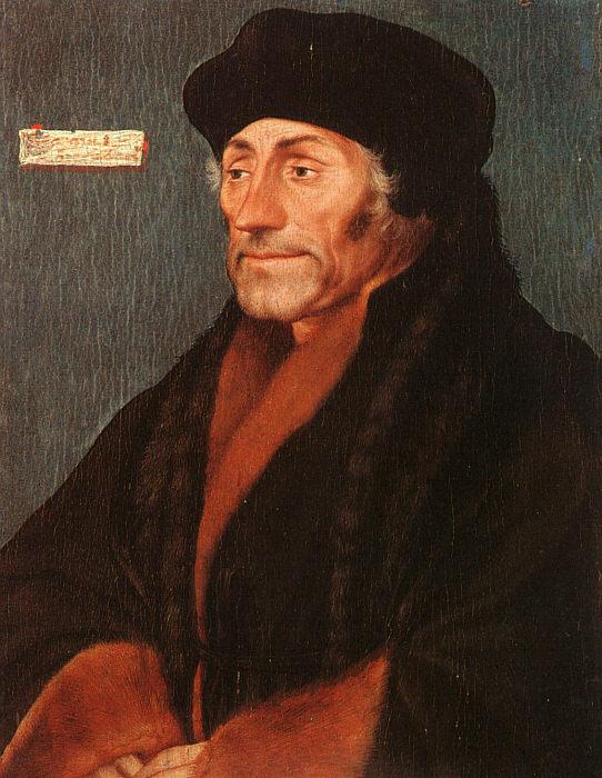 Hans Holbein Erasmus of Rotterdam oil painting image